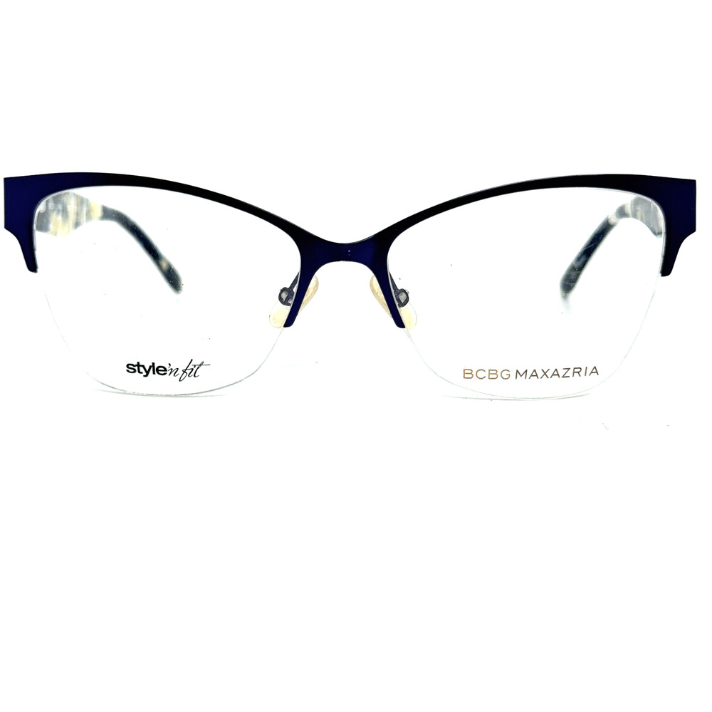 BCBGMAXAZRIA Eyeglass Frames RILEY BLUE 56-17‎ 155 H17520